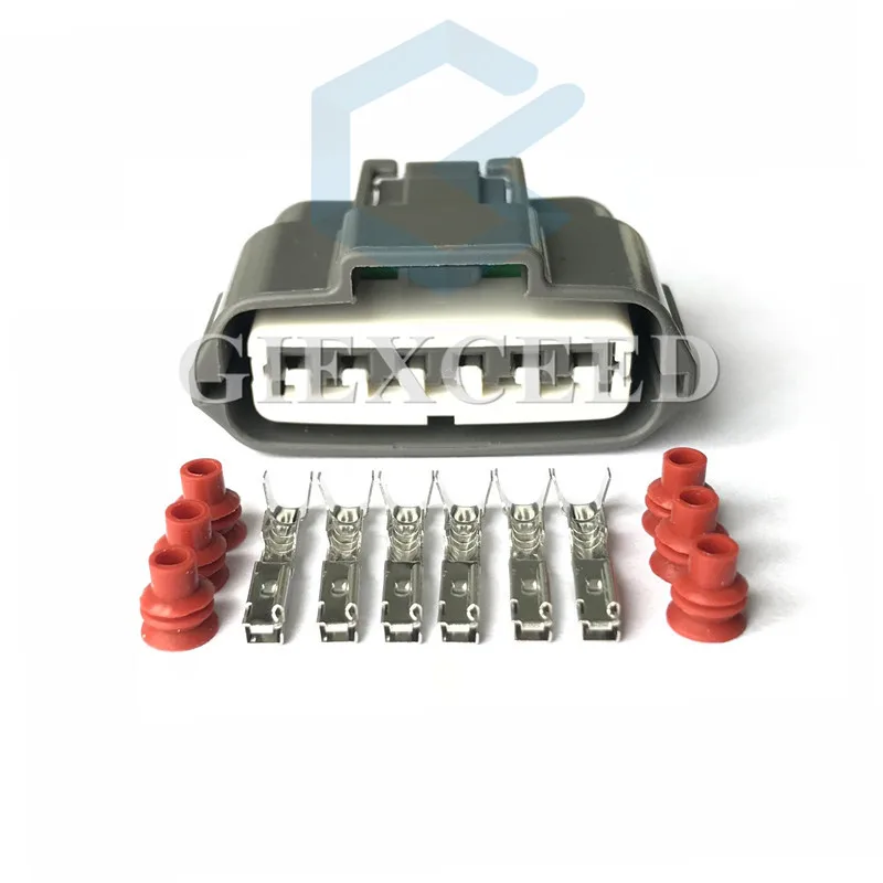 2 комплекта 6 Pin 6189-0784 мотоцикл бензин вилка насоса розетка для Nissan левая задняя
