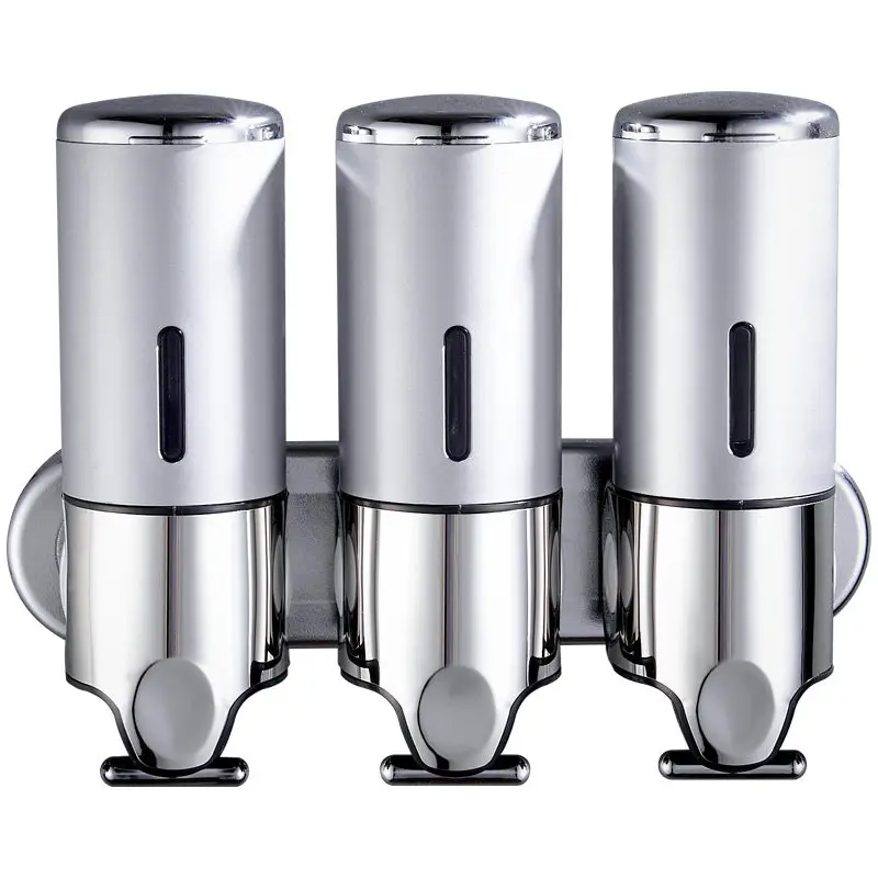 

hotel home punch-free soap dispenser bathroom wall-mounted hand sanitizer bottle shampoo shower gel box 1350ML