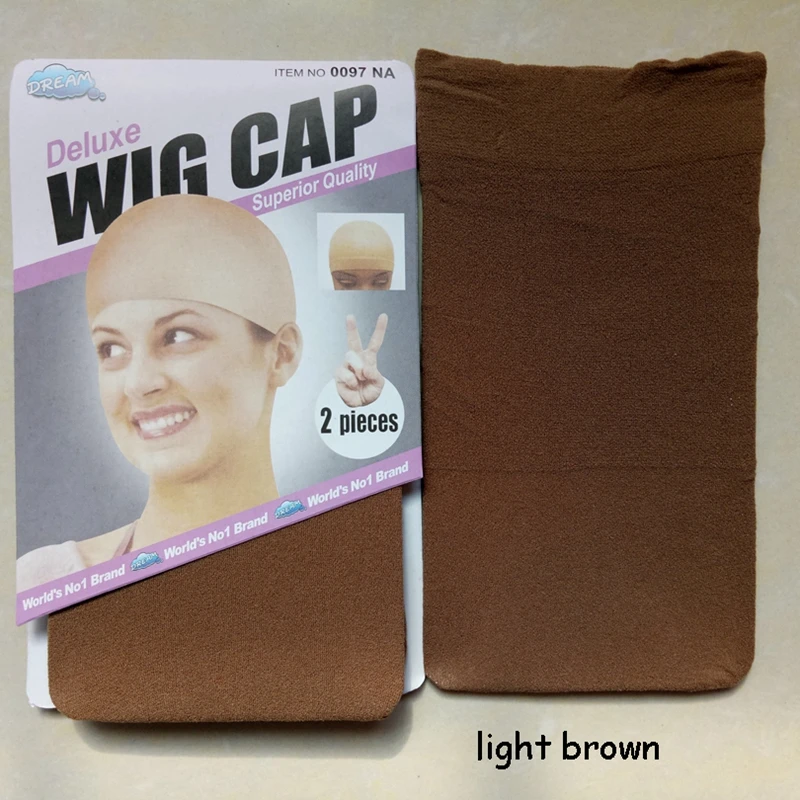 32pcs Lot Wig Caps For Making Wigs Stocking Wig Cap Snood Nylon Stretch Mesh Nude Flesh 3