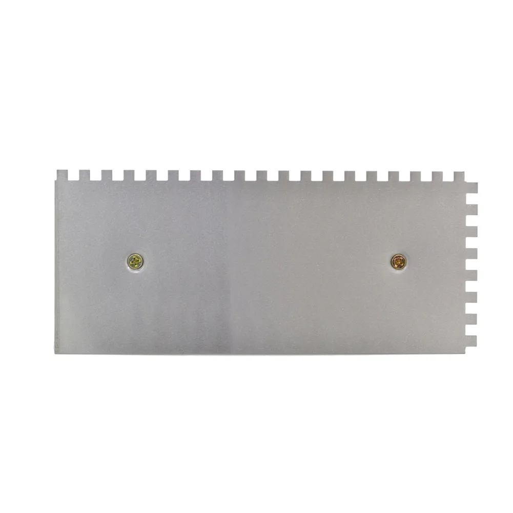 

Plastering Wall Professional Sawtooth Curved Handle Home Portable Tiling Tool Trowel Steel Decoration Multifunctional Square