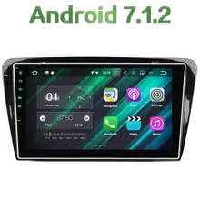 Quad Core 2GB RAM 16GB ROM Android 7.1.2 Stereo GPS Navigation 1 Din Multimedia Car Player 1024*600 for Skoda Octavia 2014-2015