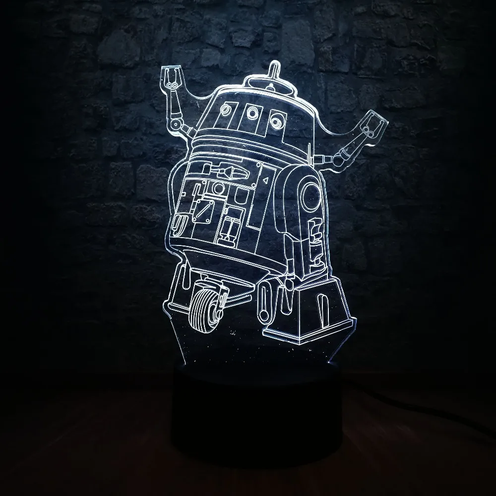 Игры крутая фигурка 3D светодиодная rgb-лампа настольная лампа комнаты Иллюзия атмосферный ночник вентиляторов B подарок на день рождения для детей игрушки