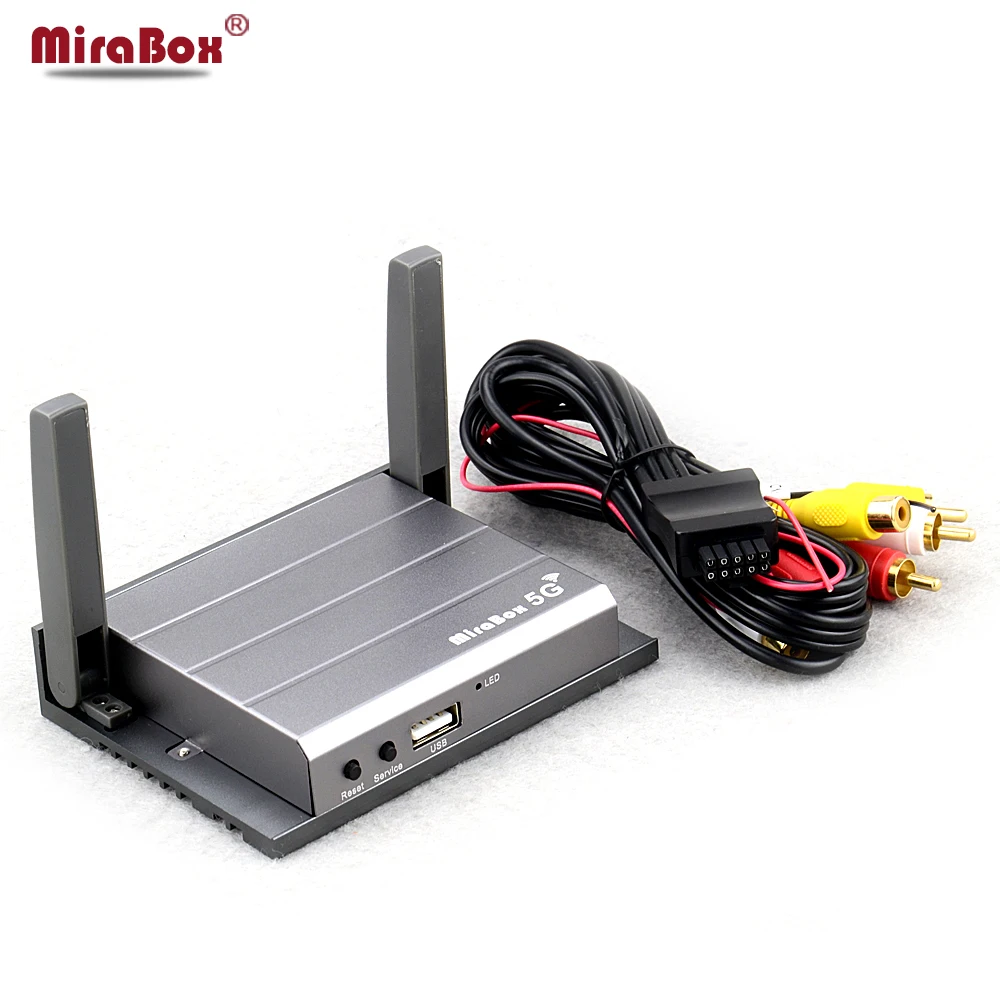 Mirabox с поддержкой Youtube 720P для iOS12 и Android Mirrorlink Box автомобильный HDMI CVBS|android box for car|android