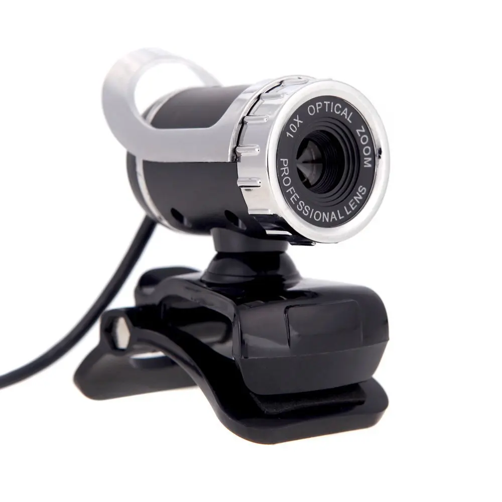 HD 12 Megapixels USB 2.0 Webcam Camera with MIC Clip-on for Computer PC Laptop 