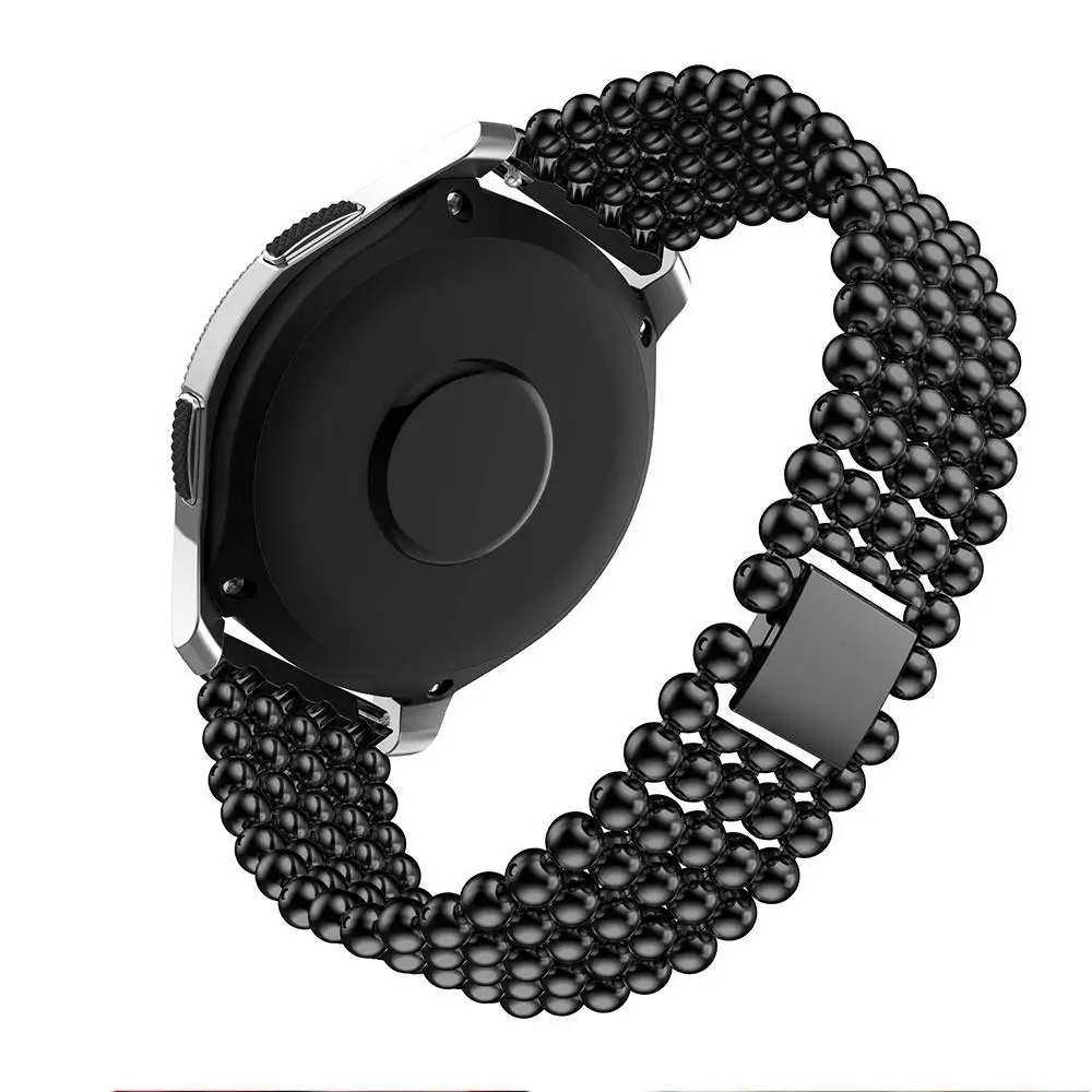22mm Watch Band for Samsung Gear S3 Galaxy Watch 46mm Smart Watch stainless steel Bracelet Metal Wristband Strap (8)