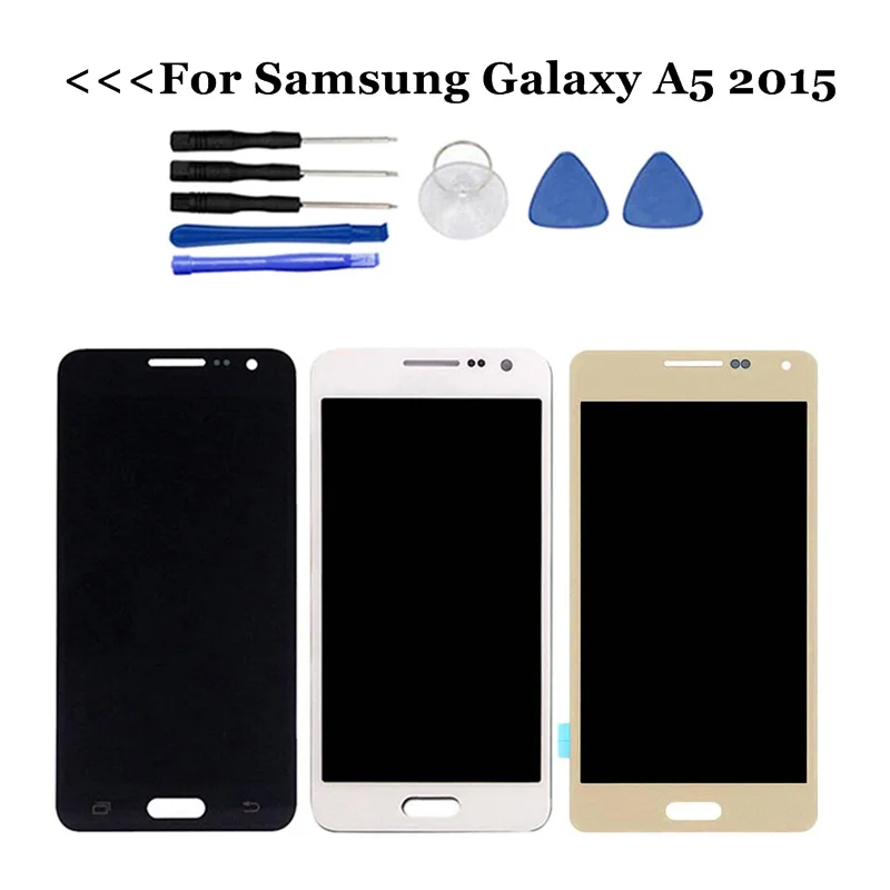 Для Samsung Galaxy A5 2015 A500 A500F A500FU A500H A500M ЖК-дисплей сенсорный экран планшета сборки