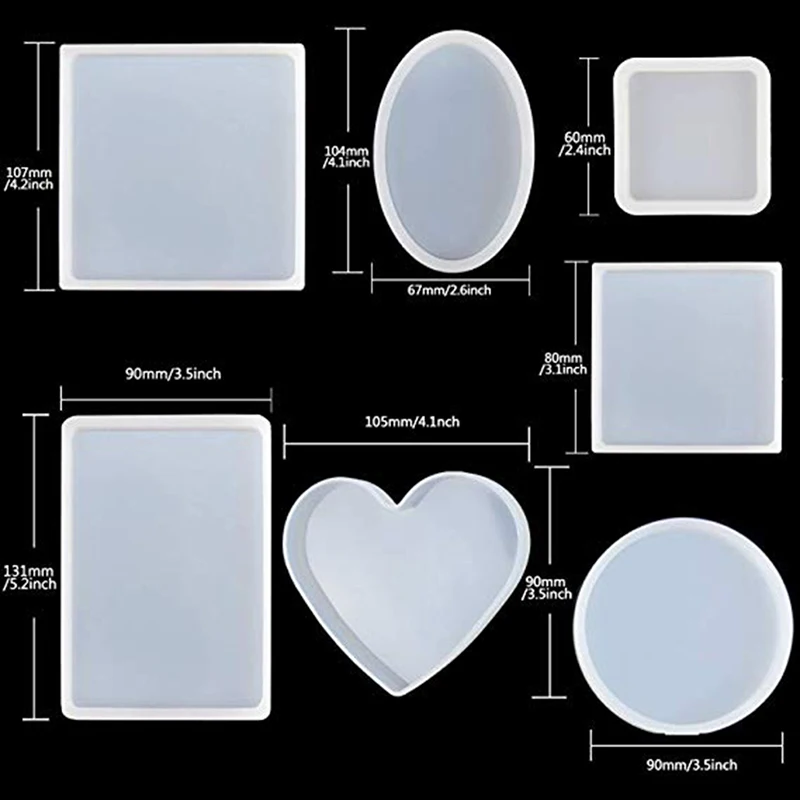 Новые силиконовые формы для изготовления ювелирных изделий DIY подвески
