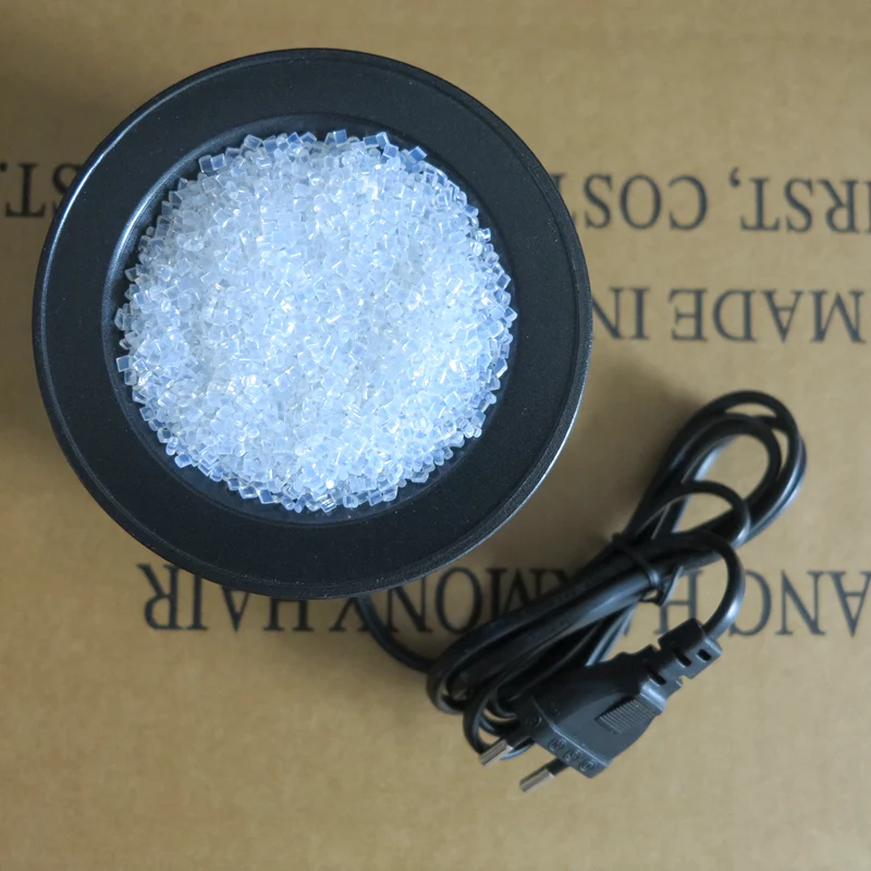 1kg/bag Italian keratin glue grain keratin glue granule Transparent black brown color for I tip/ U-tip hair