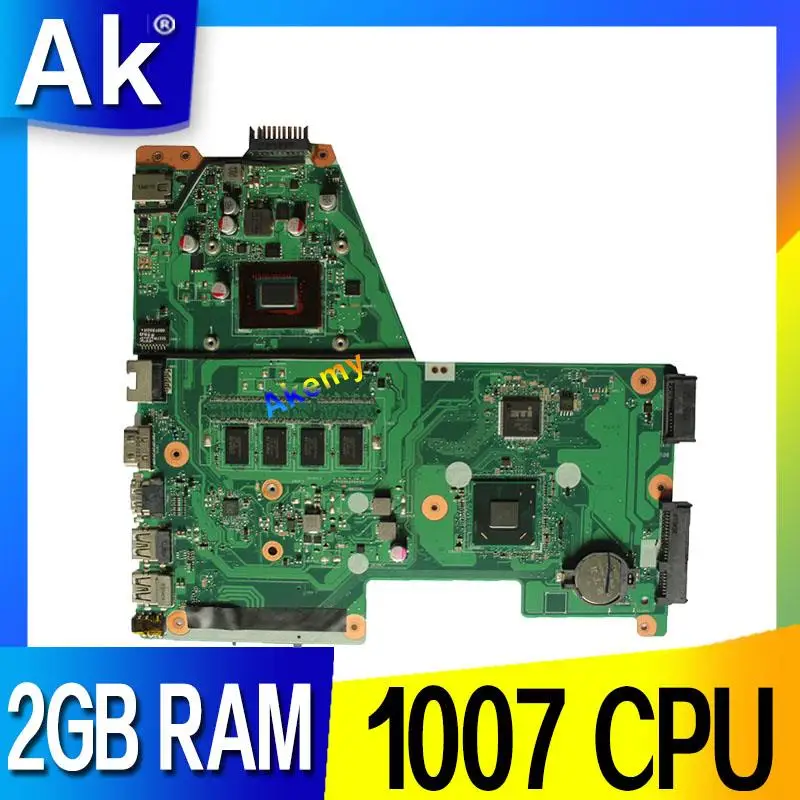 Новинка! Akemy X451CA материнская плата для ноутбука For Asus X451C F451C 1007U CPU 2 Гб RAM 100% ТЕСТ