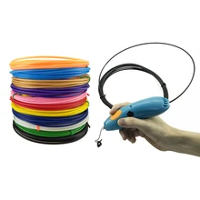 Pluma 3D filamento de recarga compatible con 3 Garabateador start 3D pluma, Eco de plástico filamento reemplazo de 3 Doodler inicio de plástico relleno