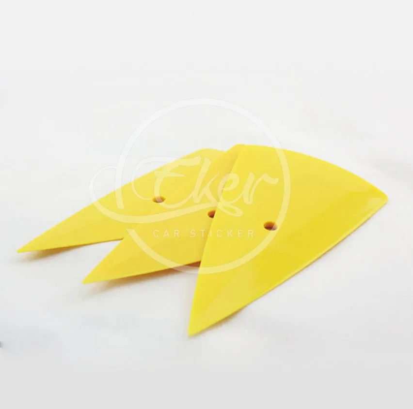 Free Shipping 5PCS 15cm*8.5cm Sharp Head Soft Squeegees Triangle Window