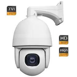 6 дюймов 1.3mp 960 P HD TVI высокое Скорость IP66 купол Камера 5-90 мм 18x зум-объектив