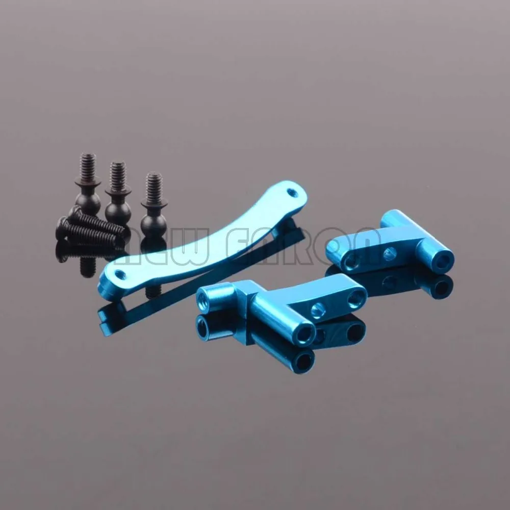 736010 алюминиевое рулевое управление Servo Saver Полный RC FS для 1/18th Bigfoot грузовиков
