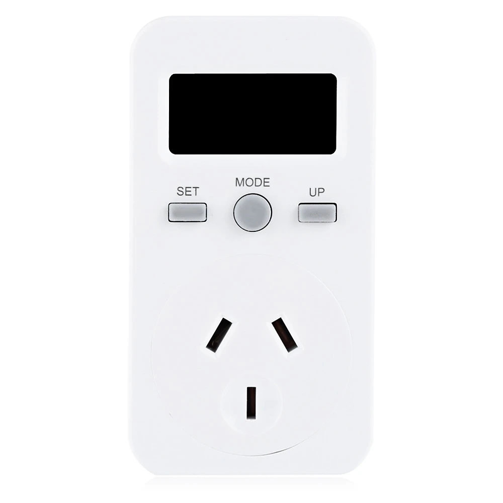 Energy Monitor Power Consumption Meter Electricity Usage Monitoring Socket LCD Display AU Plug