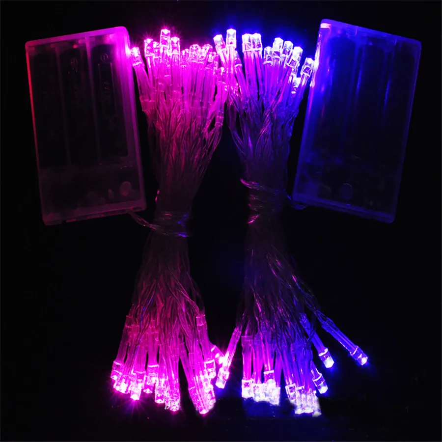 ?5M 50 LED Battery ? Operated Operated LED String Lights ???( ? ) Fairy Fairy String Garland for ...