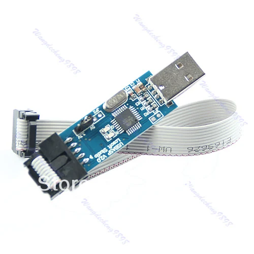 1pc USB ISP Programmer For ATMEL AVR ATMega ATTiny 51 Development Board ...