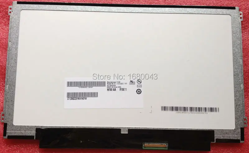 Pаспродажа B116XW03 V.0 подходит B116XW03 V.1 N116BGE L41 LP116WH2 TLC1 N116BGE L32 L42 LTN116AT06 LTN116AT07 11,6 тонкий 40pin