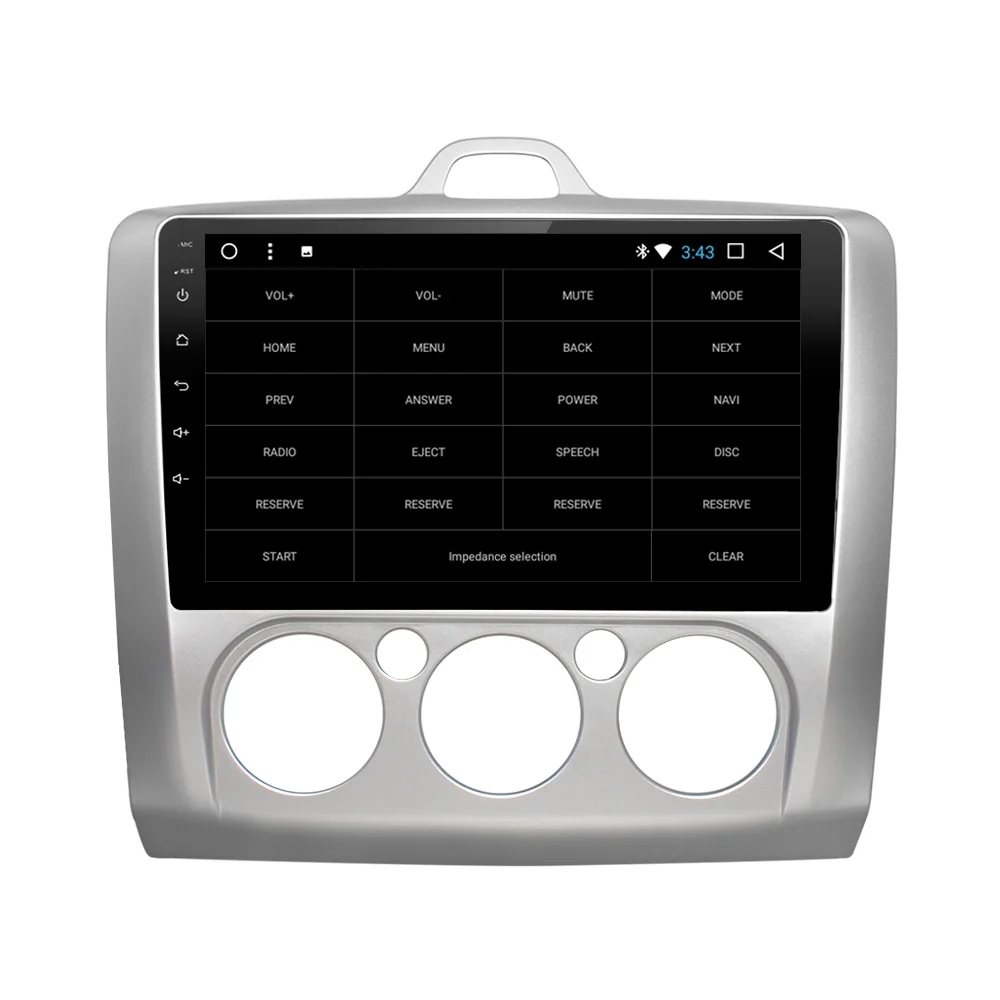 Clearance JIUYIN Android 8.1 Car DVD Multimedia Player GPS For ford focus 2 3 2006 2007 2008 2009 2010 2011 audio car radio 2