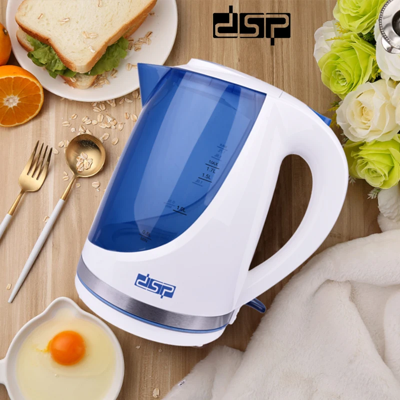 DSP KK1111 Electric Kettle Machine Automatic Concealed Stainless Steel Heating Element Fast Boil