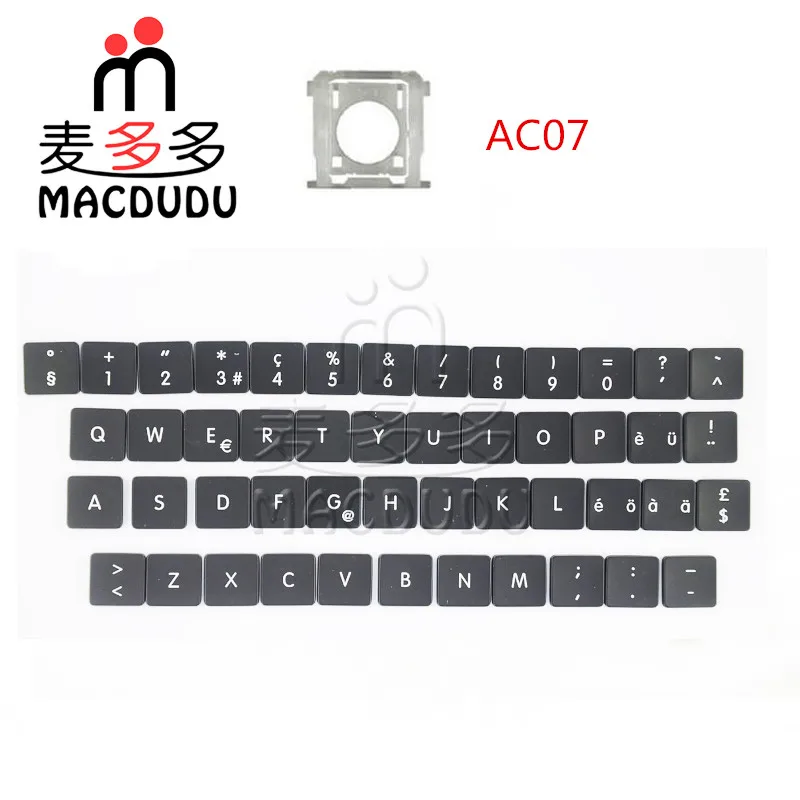 NEW AC07 For Macbook Pro Retina A1425 A1502 A1398 Switerland Keyboard Keys 48pcs/Set Regular | Компьютеры и офис
