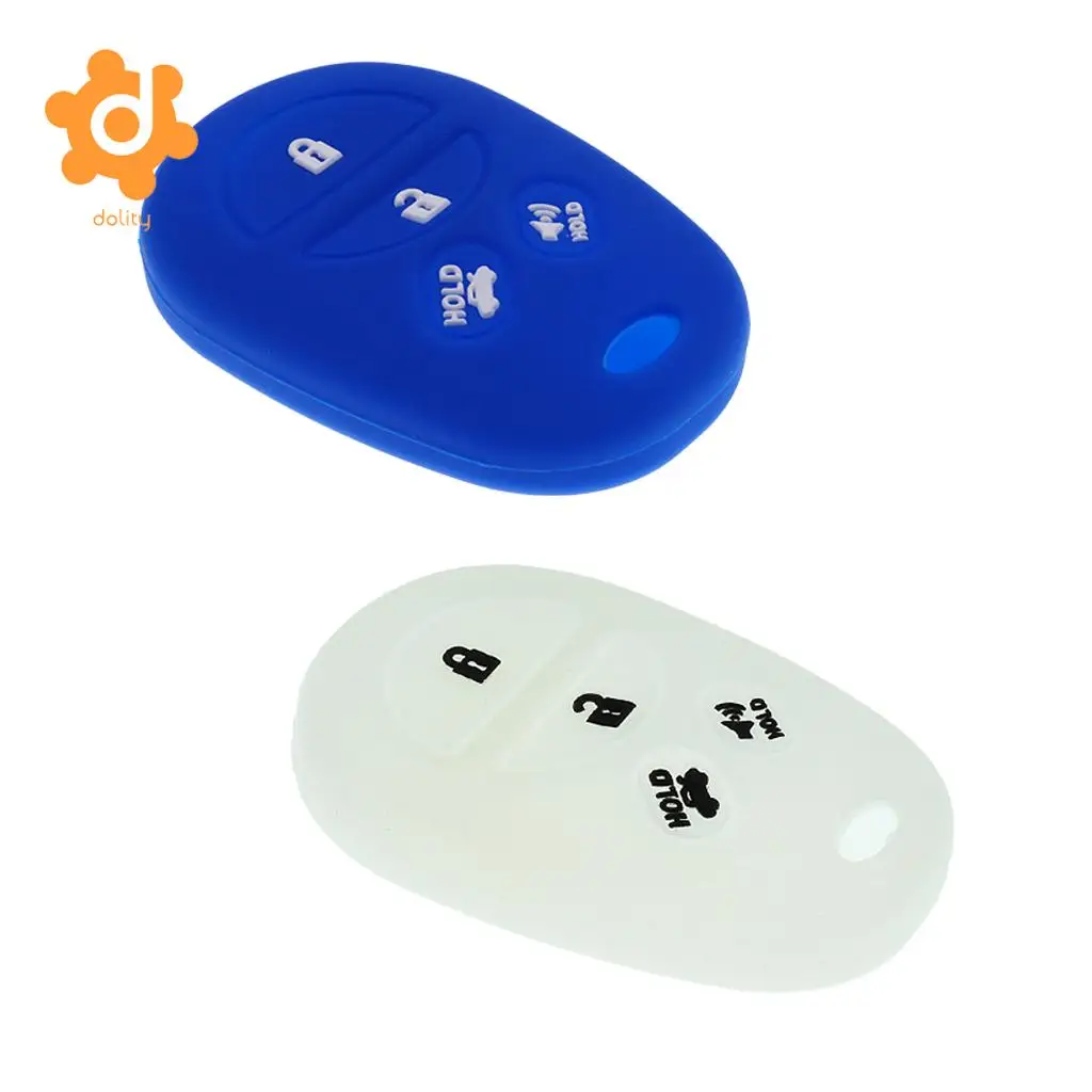2 шт. 4 кнопочный чехол для ключей Toyota Sienna Tundra Sequoia|fob cover|car key case coverkey for car |