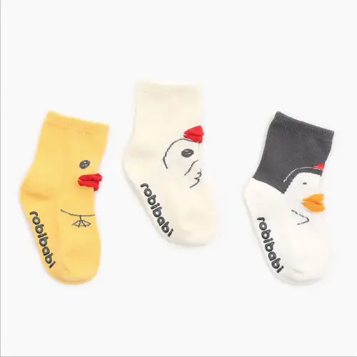 

Emmababy Hot Cute NewBorn Socks Unisex Baby Boy Girl Cartoon Cotton Socks Infant Toddler Non Slip Socks 0-4Y