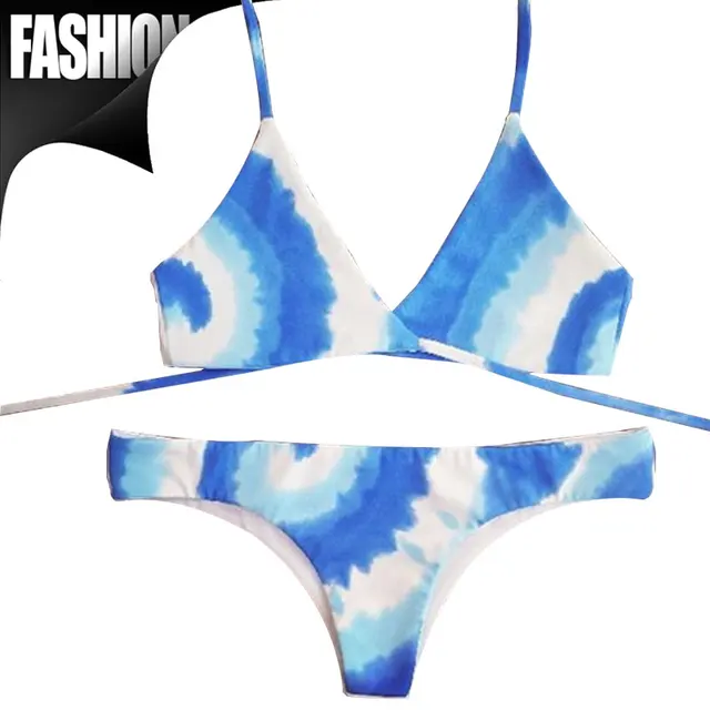Brazil Swimsuit From High Waist Bra Piece 2019 Woman Belay Separates Nylon In Bikinis 65cross Us6 Mujer Bikini Two Gradient Blue Beach Swimsuits eWE9Yb2HDI