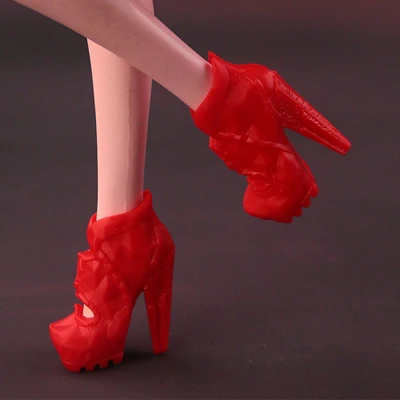 Г. Модные высокие сапоги обувь для Monster High кукольные милые оригинальные туфли кукольные аксессуары 15 стилей - Цвет: E08