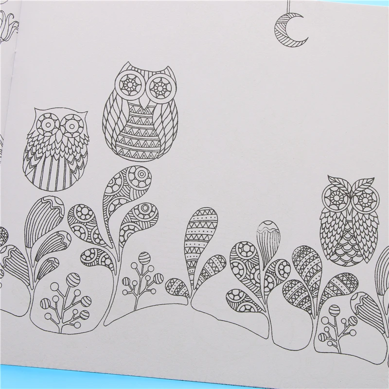 Fantasía sueño para colorear libro Pintura Mandalas jardín secreto dibujo en Color Alicia en el país de las Maravillas 18,5*18,5 cm 24 páginas