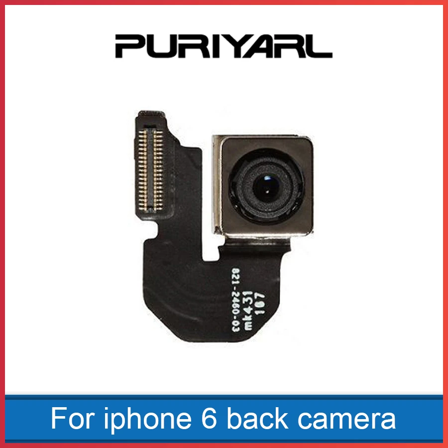 

Back Camera Flex Cable for iPhone 6 6G 4.7 Inch 8MP Rear Camera Flex Module High Quality Replacement Tape Cable Parts