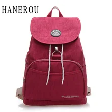 Adrette Frauen Rucksack Wasserdichtem Nylon Rucksack 10 Farben Dame frauen Rucksäcke Weiblichen Beiläufigen Reisetasche Mochila Feminina