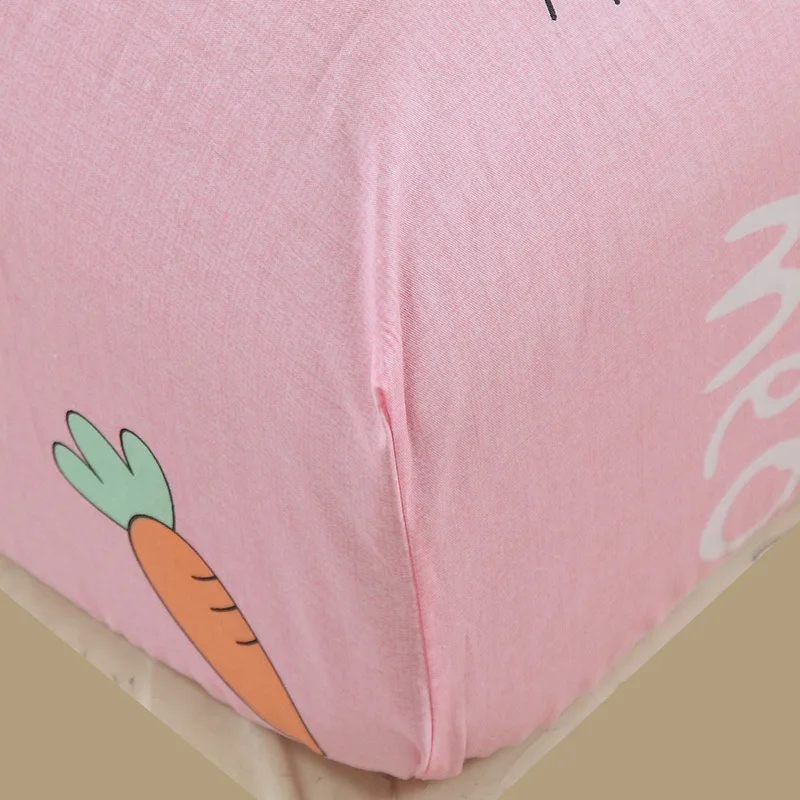 Solstice, домашний текстиль, розовая простыня с рисунком котенка, постельные принадлежности для девочек и подростков, наматрасник, хлопок, односпальная, King queen, 90/180X200