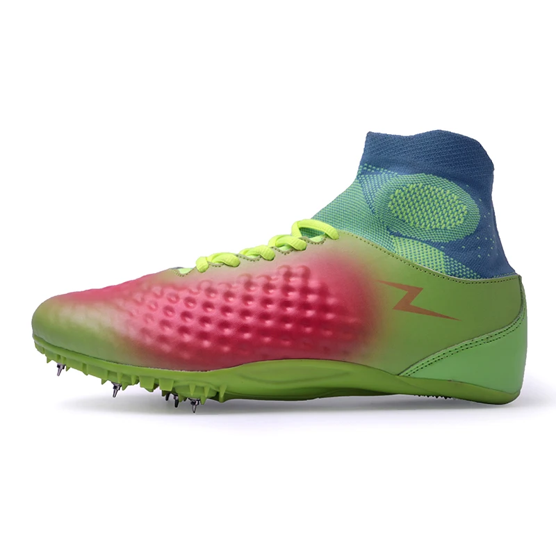 

Lion Scream High Ankle Football Shoes Hot Sale Men Big Size45 Soccer Shoes Cleats Long Spikes Outdoor Traing Boots for Men AG/FG