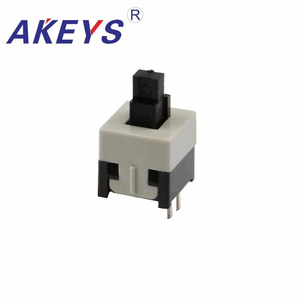40 шт. низкая цена 2pin 8 45*8 45 мм KFT 8.45A кнопочный переключатель с Высокой Головкой