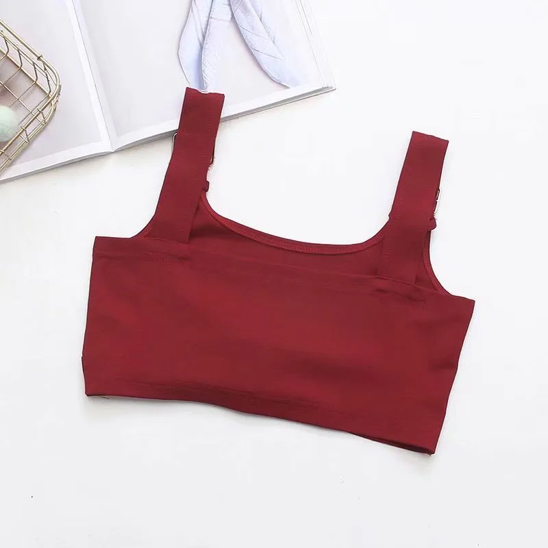 Droppshiping Women Crop Tank Tops Strappy Sleeveless Slim Fit Female Casual Tops for Summer BFJ55