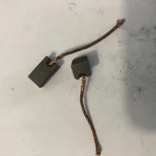 2 шт. 7x8x12,5 мм 0,2" х 0,31" х 0,4" Мотор Электрический замена Мощность инструмент угольные щетки LF1