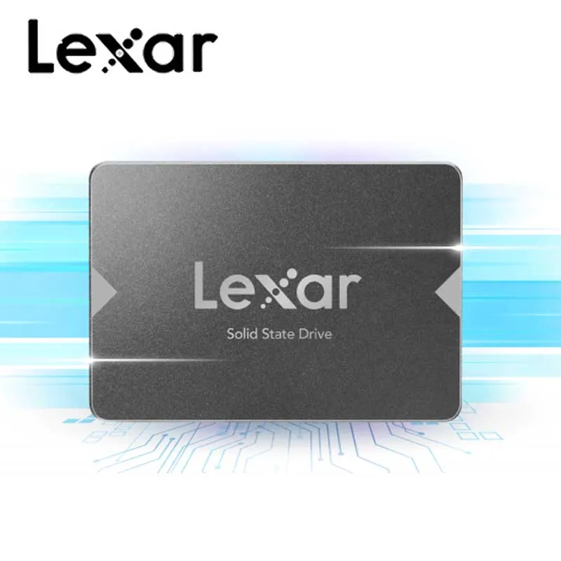 Lexar 128G 256G 512G NS100 2," SATA III 6 ГБ/сек. Твердотельный накопитель(SSD) 550 МБ/с. читать серый для большой размер затрудняетесь в выборе правильного размера? Данные фото видео в формате 4K