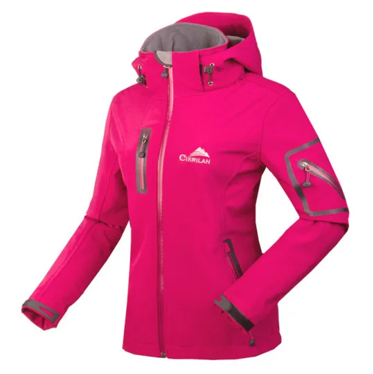 Хорошее качество, Женская куртка для велоспорта или альпинизма, мягкая оболочка, куртка для женщин на открытом воздухе, для пеших прогулок или кемпинга, дышащая куртка