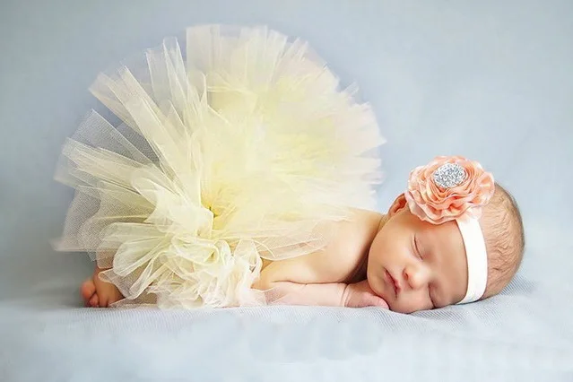 Новорожденных юбка-пачка Юбка для маленьких девочек трикотажные вязаные аксессуары для фотографии наряды, для маленьких девочек Пышная юбка+ повязки новорожденных Комплекты из 2 предметов 0-3 м - Цвет: AS PHOTO