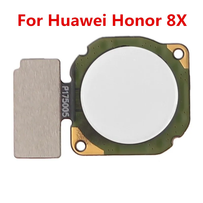 

New White Color Fingerprint Flex Reader And Sensor Scanner Home Button For Huawei Honor 8X JSN-AL00 JSN-L22 JSN-L21 Repair Parts