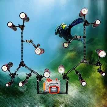 

Archon AR-75 AR-120 AR-150 AR-200 AR-320 Diving Flashlight bracket Torch Extend Support Arm Underwater free shipping