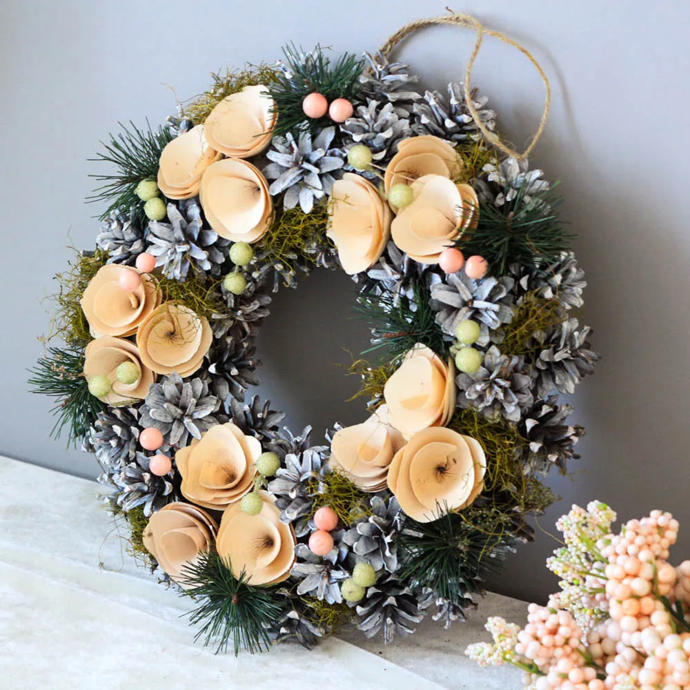 

Home Decor Wall Door Wreath Window Hangings Wedding Decoration Wreaths Seasonal Summer Winter Wreath for Door Party Decorations