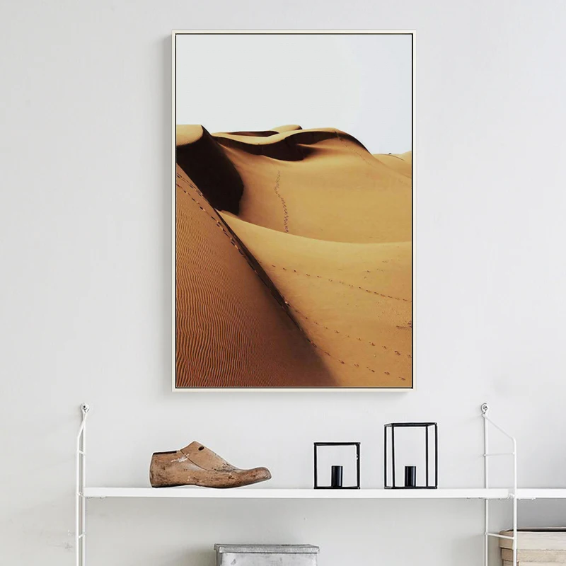 Elegant-Poetry-The-Desolate-Desert-Landscape-Decoration-Canvas-Painting-Art-Print-Poster-Picture-Wall-Painting-Home (3)