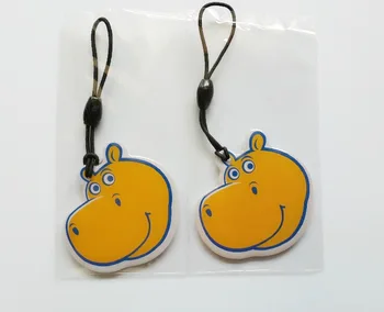 

(100 pcs/lot) 125Khz RFID Writable T5577 EM4305 Tokens Tags Key Proximity Rewritable Keychain Card Access Copy Clone Duplicate