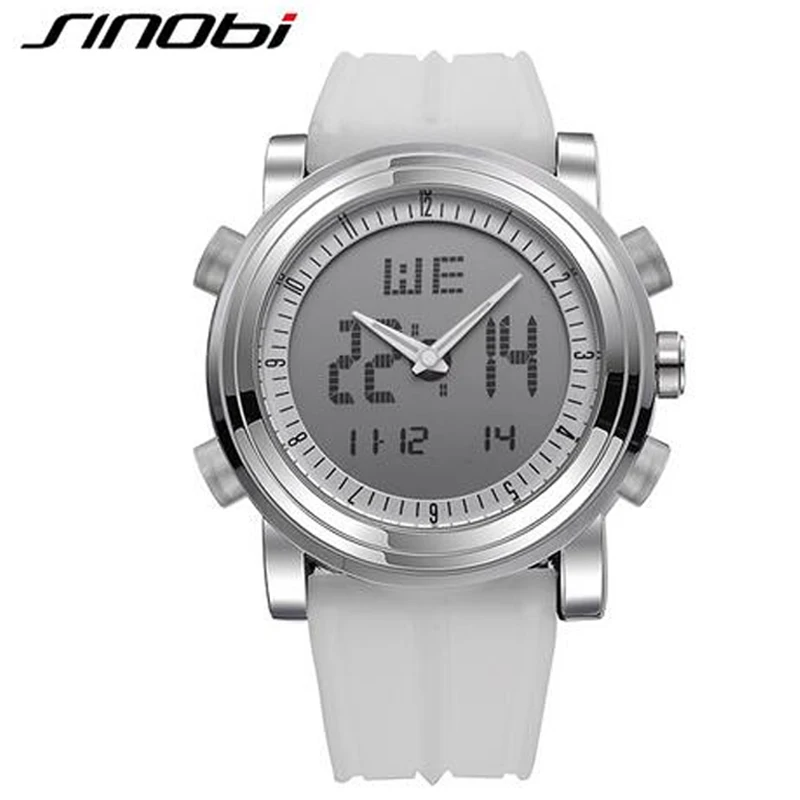 SINOBI Brand LED Digital font b Mens b font Military font b Watch b font font