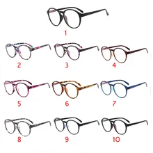 Ретро Винтажные круглые оправы, простые очки для мужчин и женщин, оптические очки для близорукости, оправы Oculos De Grau, поддельные очки