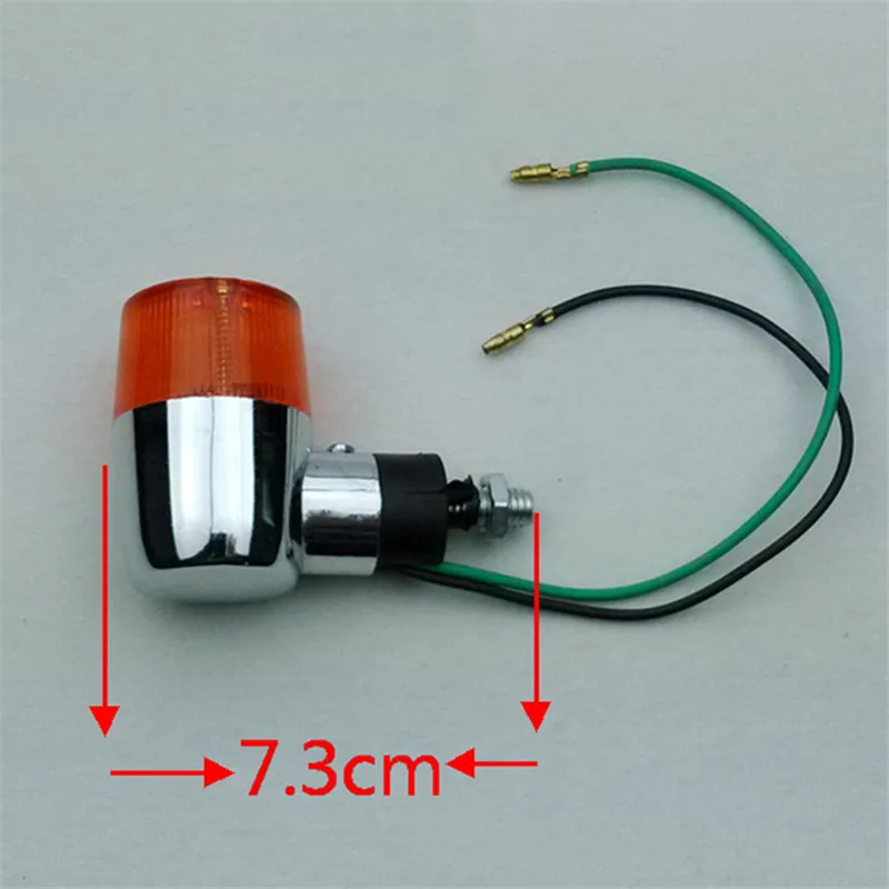 4 шт. Универсальный 12V 15W Мотоцикл Пуля указатель поворота шоры мигалки лампы