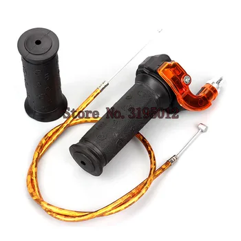 

Gas Carburetor Throttle Cable Twist Handle Grips For 2 Stroke 47cc 49cc Mini Moto Dirt Kids ATV Quad Super Pocket Bike