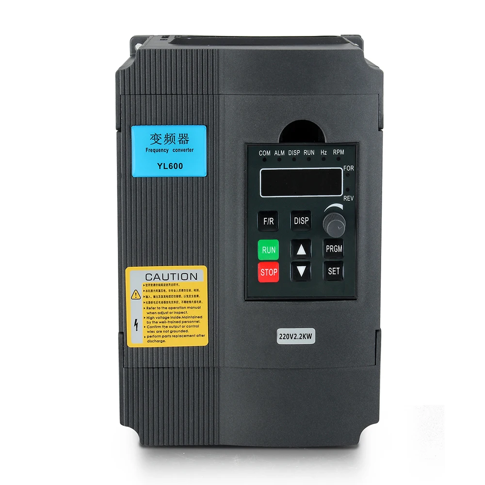 

2.2KW 220V Single Phase input and 220V 3 Phase Output Frequency Converter / Adjustable Speed Drive / Frequency Inverter / VFD