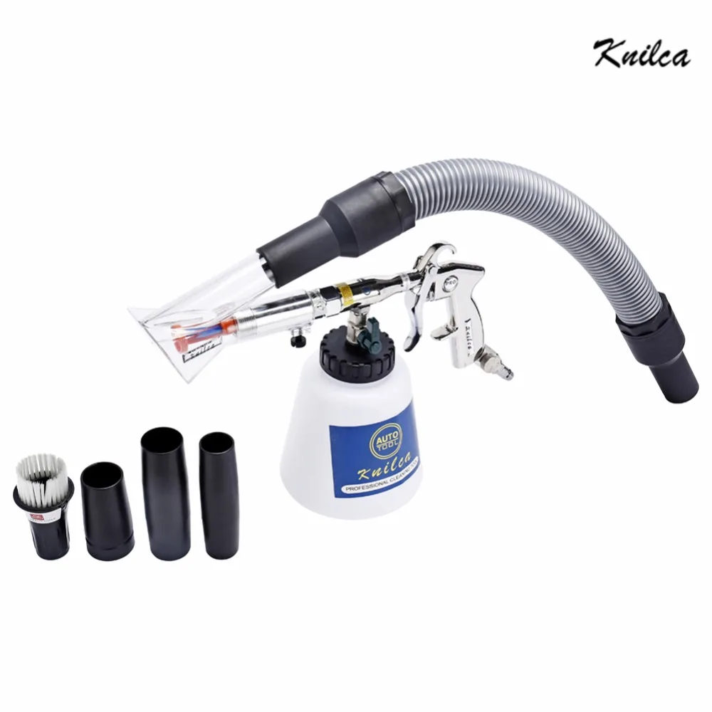 

Knilca 2 in 1 Black/preto Bearing tornador cleaning gun , high pressure car washer tornador foam gun,car tornado Vacuum cleaner